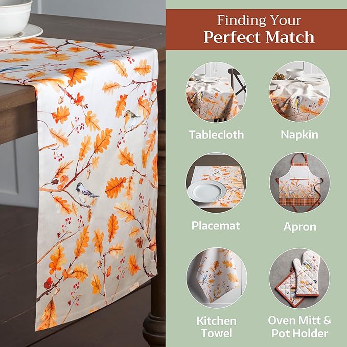 Maison d' Hermine Table Runner 100% Cotton Single Layer Table Runners 72 inches - Image 5
