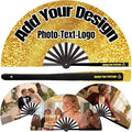 Custom Fans with Your Photo/Text by Custom