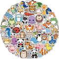 100 Pcs Animal Stickers for Kids, Cute Water Bottle Stickers for Kids Waterproof by pcnearty