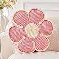 Flower Pillow, Soft Flower Decorative Throw Pillow, Cute Daisy Flower Shaped by Kcvvcr