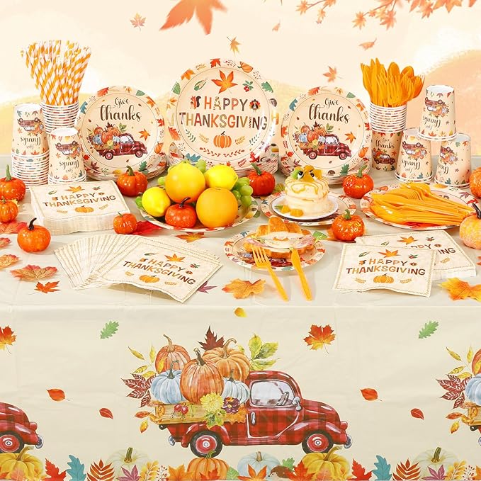 452 Pcs Happy Thanksgiving Party Decorations - Image 6