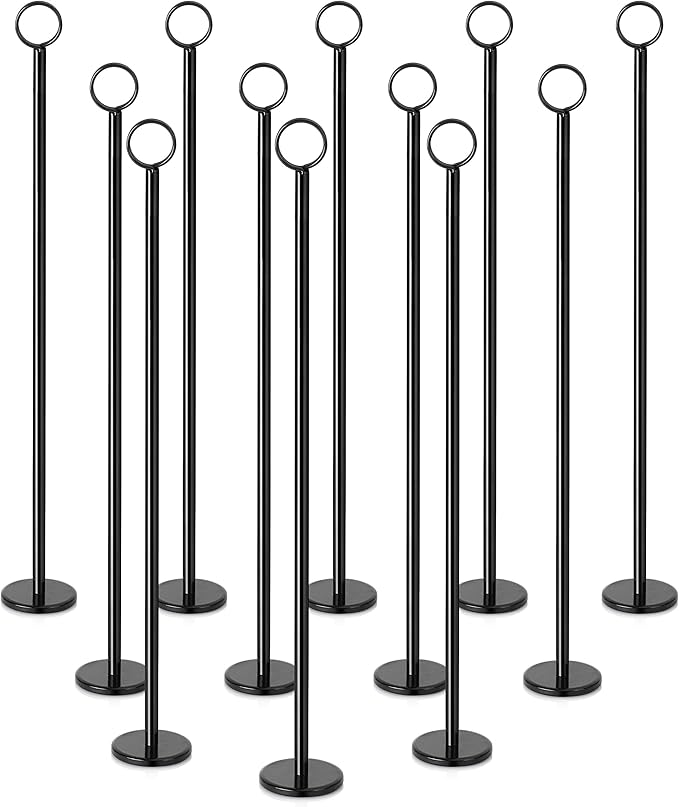 New Star Foodservice 27730 Ring-Clip Table Number Holder/Number Stand/Place by NewStarFoodservice