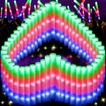66 PCS Foam Glow Sticks, Glow In The Dark Party Supplies, Foam Light up Sticks by OLUPPGlowinTheDarkPartySupplies