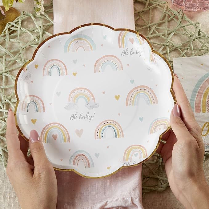 Kate Aspen Boho Rainbow Baby Shower Decorations, One Size - Image 2