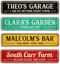 Custom Metal Signs for Home Decor by SignSigts