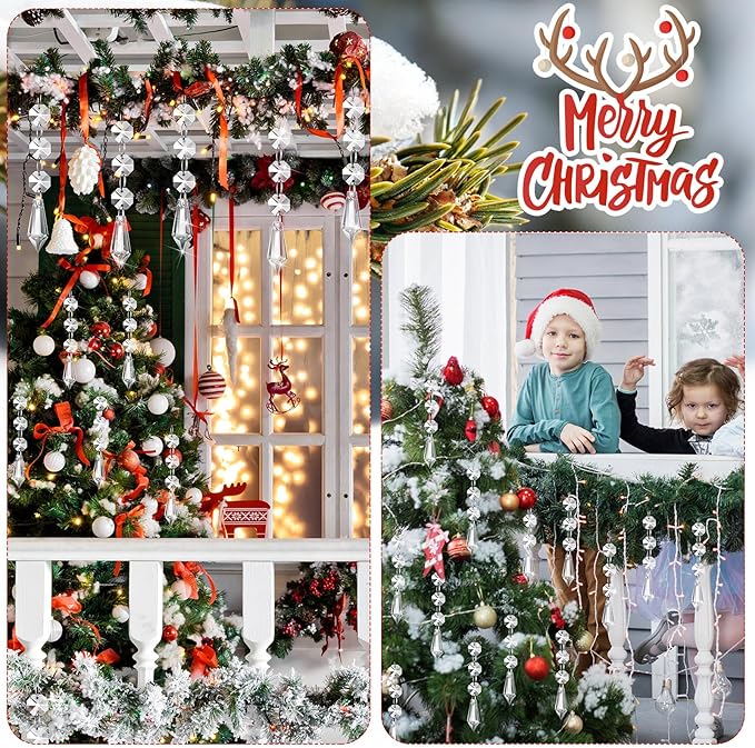 Nuenen 100 Pcs Hanging Crystals - Image 6