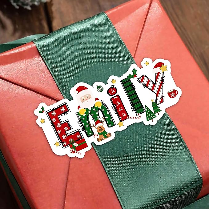 28Pcs Personalized Christmas Gift Tags by GetnameNecklace