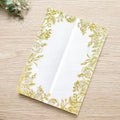 PONATIA 50 PCS Vellum Jackets for 5x7 Wedding Invitation Cards- 135gsm Floral by ponatia