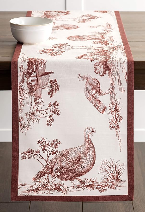 Maison d' Hermine Table Runner 100% Cotton Single Layer Table Runners 72 inches - Image 9