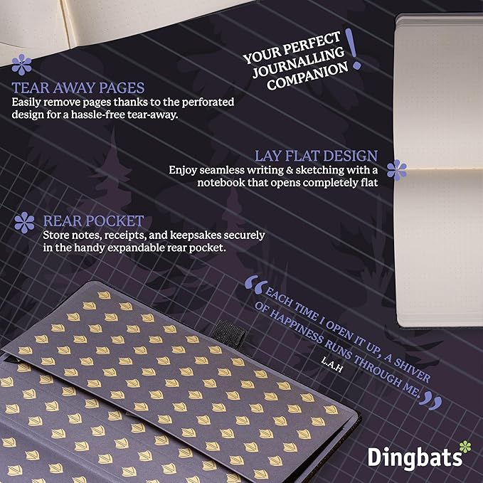 Dingbats* Wildlife Lined Writing Journal Notebook A5 - Image 5
