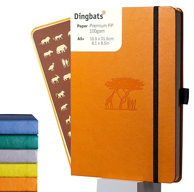 Dingbats* Earth Dotted Writing Journal Notebook A5 by DingbatsNotebooks