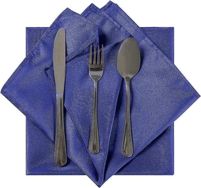 Cloth Napkins 17x17 inch Washable Polyester Dinner Napkins Soft Table Napkins - Image 4
