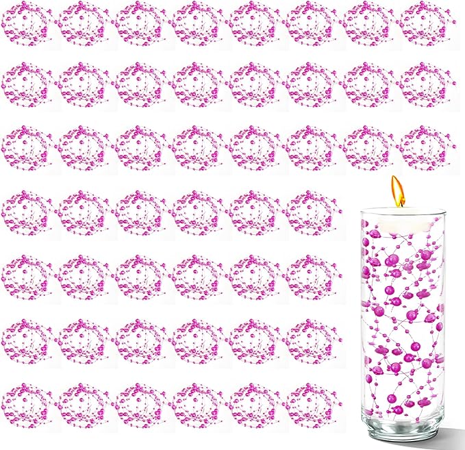 50 PCS Artificial Floating Beads by Cusmation