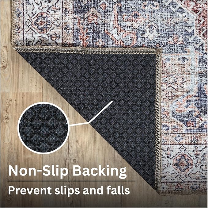 Bloom Rugs Washable Non-Slip 5' x 7' Rug - Image 8