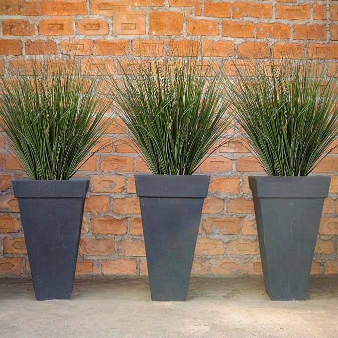48PCS Fake Plants Artificial Wheat Grass Greenery Plastic Plants Fake Grass - Image 7