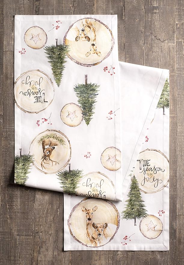 Maison d' Hermine Table Runner 100% Cotton Single Layer Table Runners 60 inches - Image 2