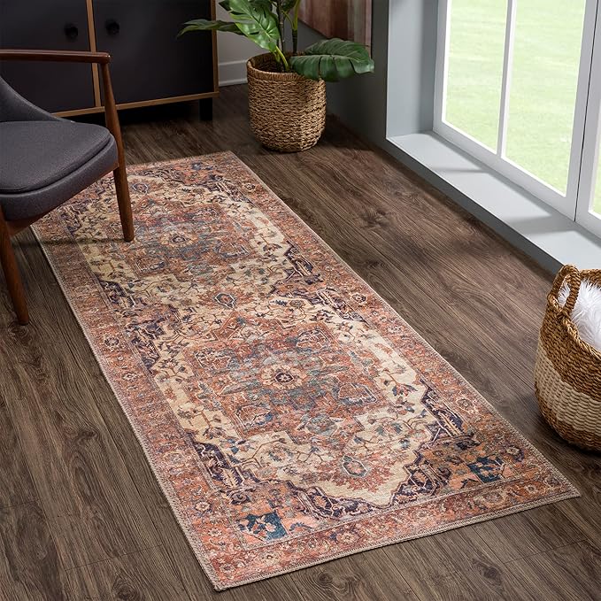 Bloom Rugs Washable 7 ft Runner by BloomRugs