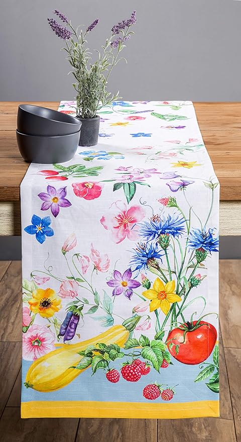 Maison d' Hermine Table Runner 100% Cotton Single Layer Table Runners 108 - Image 9