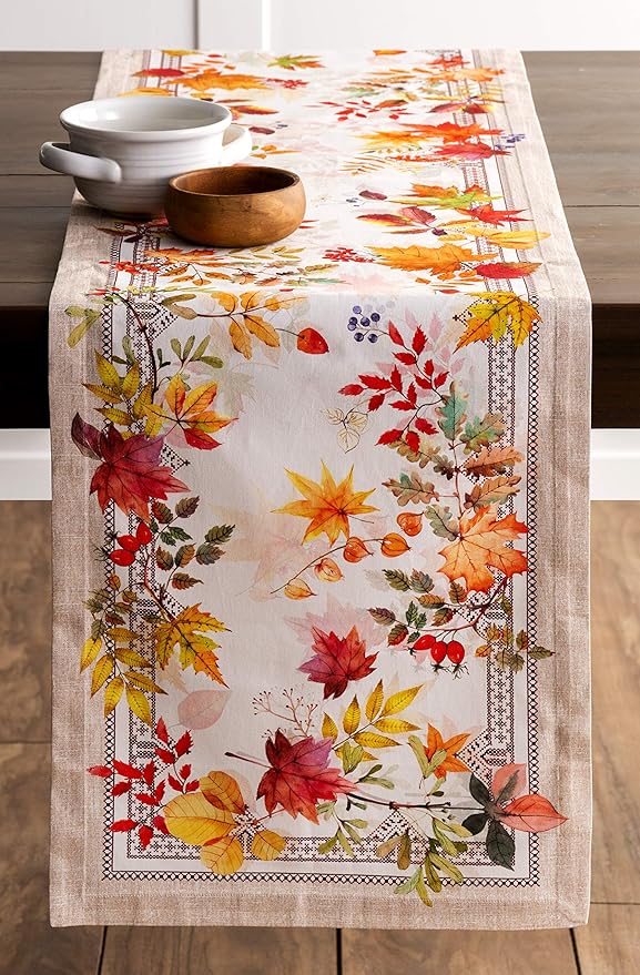 Maison d' Hermine Table Runner 100% Cotton Single Layer Table Runners 36 inches - Image 9