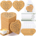 Uiifan 150 Set Wedding Favors for Guest Coaster Gifts Bulk Heart Shaped by Uiifan
