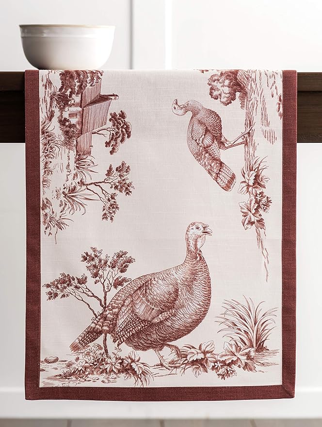 Maison d' Hermine Table Runner 100% Cotton Single Layer Table Runners 60 inches - Image 8