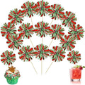 Ephlyn 30Pcs Foil Firework Cupcake Toppers Sparkle Tinsel Drink Birthday Cake by Ephlyn