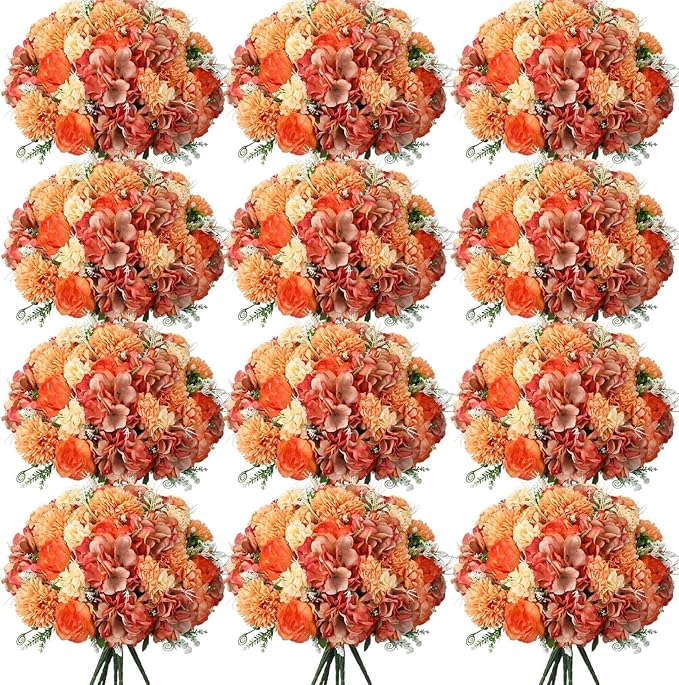 Tigeen Artificial Flowers Artificial Peonies Silk Flowers Faux Peony Fake Peony by Tigeen