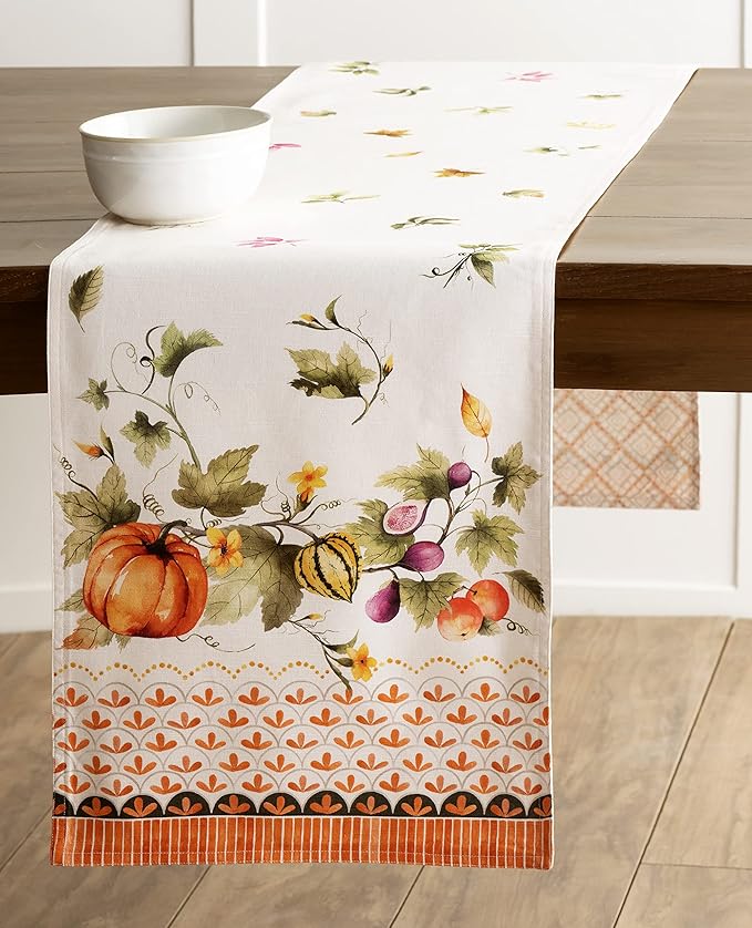 Maison d' Hermine Table Runner 100% Cotton Double Layer Table Runners 72 inches - Image 9