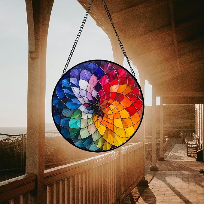 Stained Glass Window Hanging - Image 5