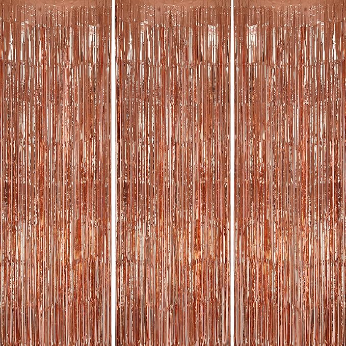3 Pack Foil Fringe Backdrop by DECOCKRAT