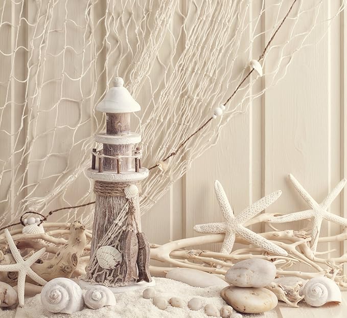 Natural Fish Net Party Decorations - Image 4