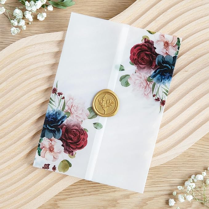 PONATIA 50 PCS 135gsm Vellum Jackets - Image 5