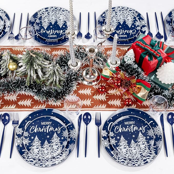 Supernal 150pcs Christmas Dinnerware Set - Image 7