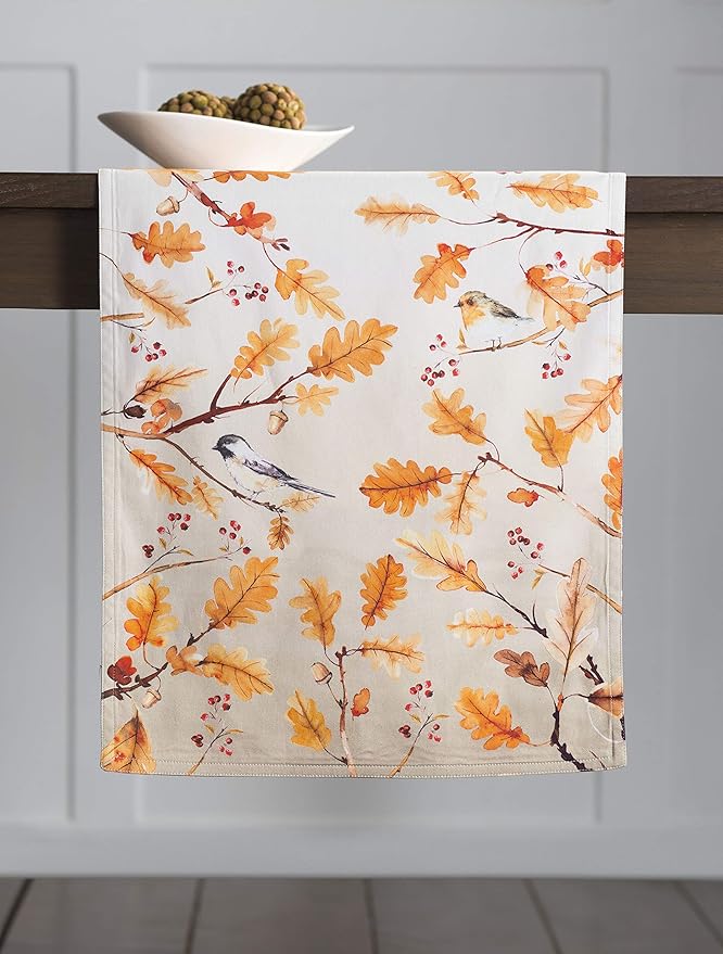 Maison d' Hermine Table Runner 100% Cotton Double Layer Table Runners 108 - Image 9