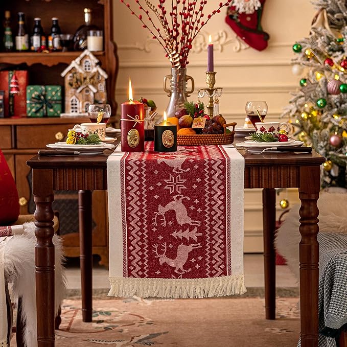 Table Runners 72 Inches, Elk Table Runner - Image 6