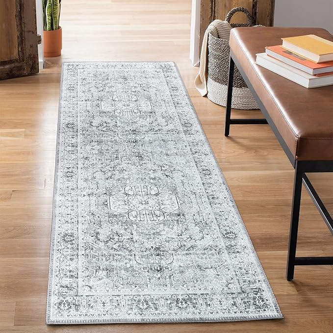 Bloom Rugs Washable Non-Slip 7 ft Runner by BloomRugs