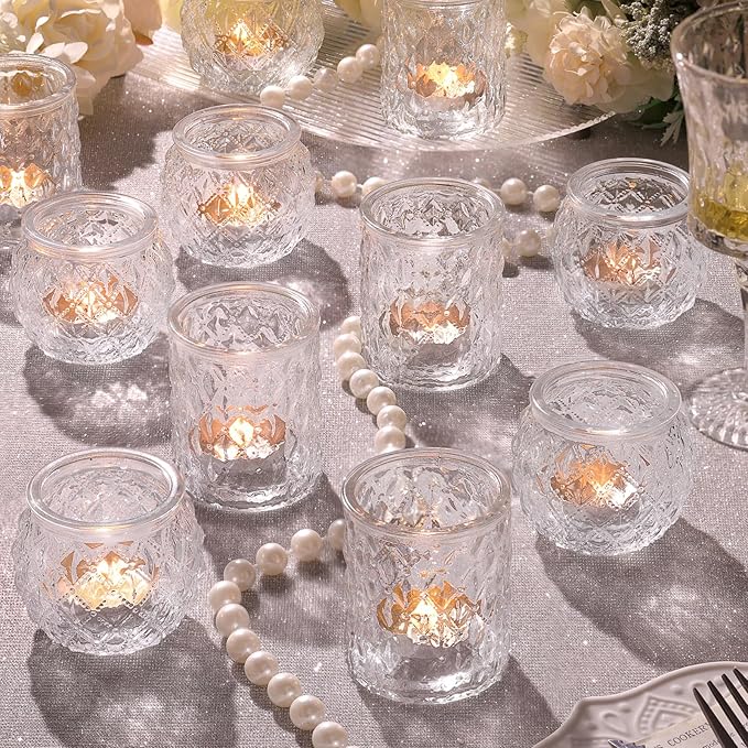 12pcs Assorted Votive Candle Holders by NITIME