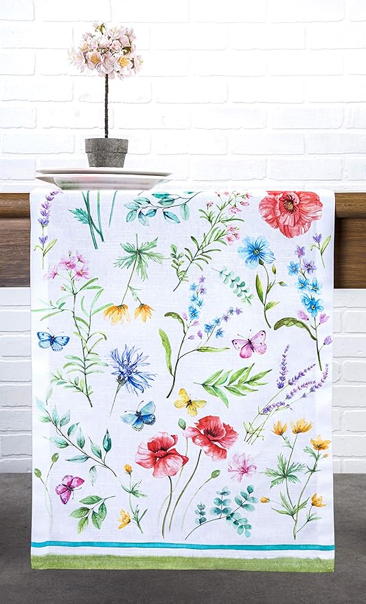 Maison d' Hermine Table Runner 100% Cotton Single Layer Table Runners 108 - Image 9