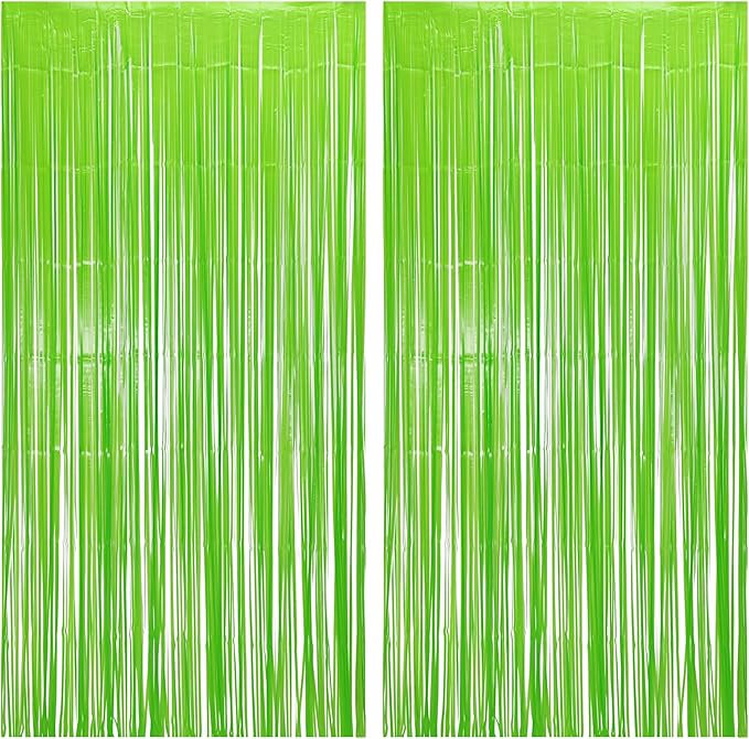 BRAVESHINE Pastel Green Streamers Party Backdrop Decoration by BRAVESHINE