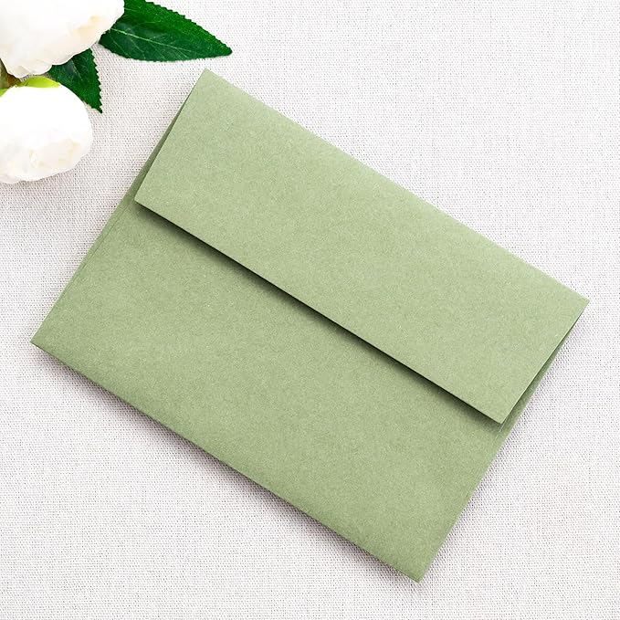 PONATIA 50 Pieces 5x7 Envelopes, A7 Envelopes Self Seal - Image 9