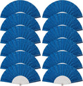 12 Pack Handheld Fan, Folding Hand Glitter fan by SiissaPeksid