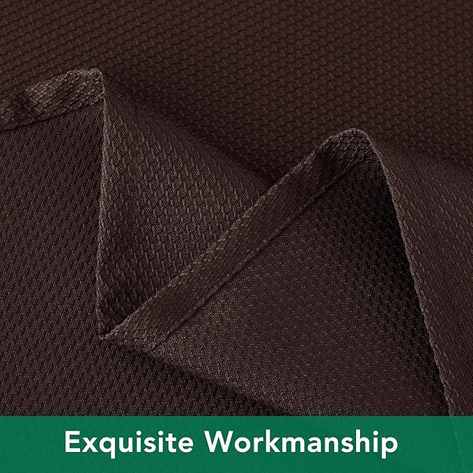 Biscaynebay Textured Fabric Tablecloths 70x108 Inches Rectangular, Wedding and - Image 4