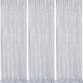 Silver Sequin Backdrop Party Decorations by QueenDream