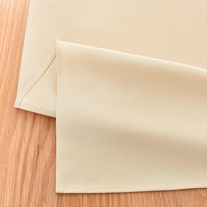 Farmhouse Beige Table Runner Dining Table Runners 48 Inches Long Coffee Table - Image 3