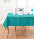 Solino Home Linen Teal Tablecloth 60 x 120 Inch by SolinoHome