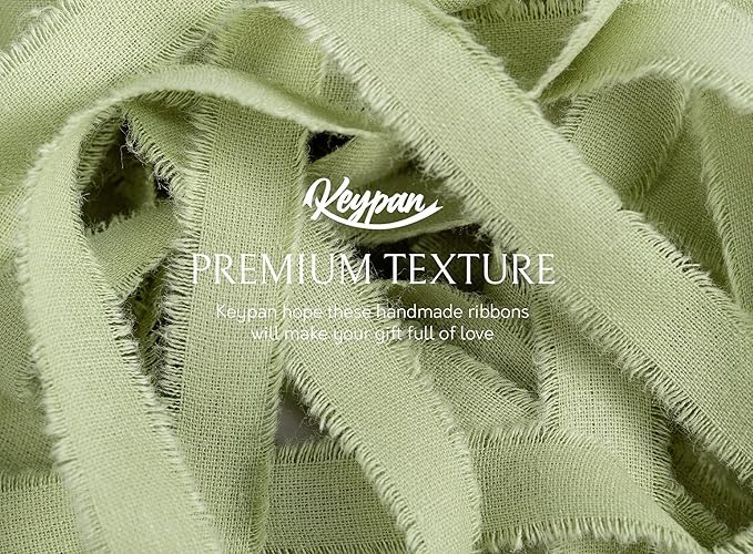Sage Green Ribbon 5/8" x 21 Yards - Image 3