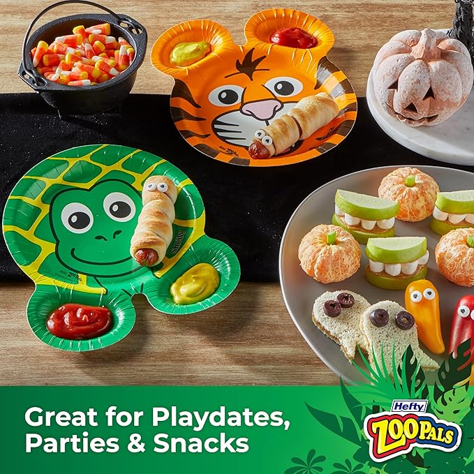 Hefty Zoo Pals Party Edition Paper Plates - Image 5