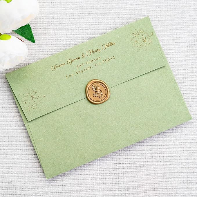 PONATIA 50 Pieces 5x7 Envelopes, A7 Envelopes Self Seal - Image 8
