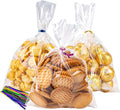 LOKIQNG Cellophane Bags Plastic Treat Bag Clear Cookie Candy Bags by LOKQING