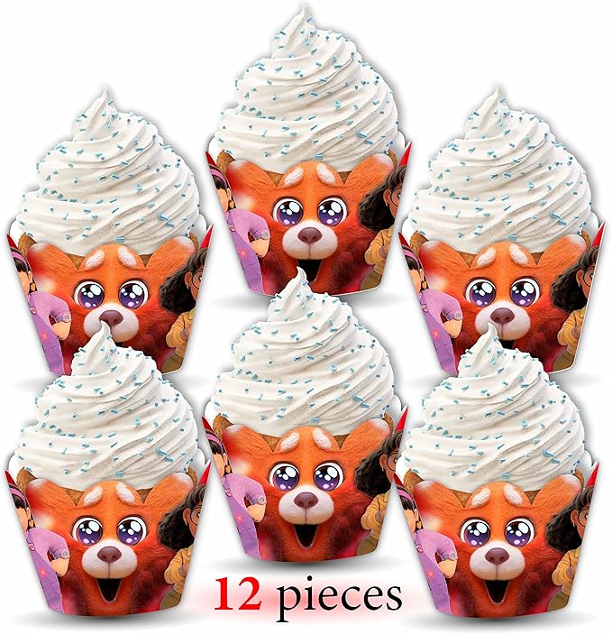 Seyal® Trning Red Cupcake Wrapper - Image 2